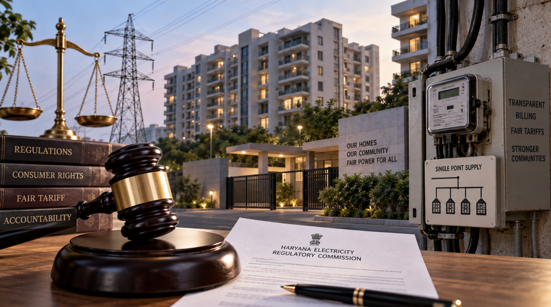 HERC launches probe into power rule violations in housing societies in Gurugram