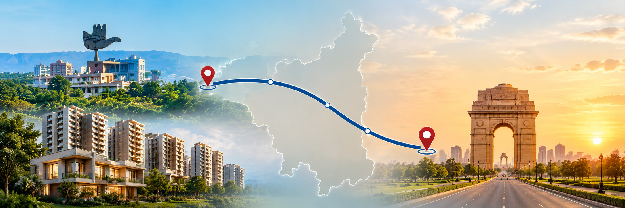 From Chandigarh to Delhi: How the Property Corridor Is Reshaping Haryana's Real Estate Market
