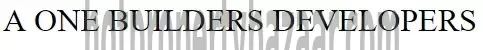 A-One Builders logo