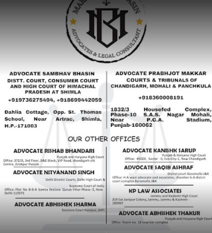 Advocate Prabhjot Singh Makkar