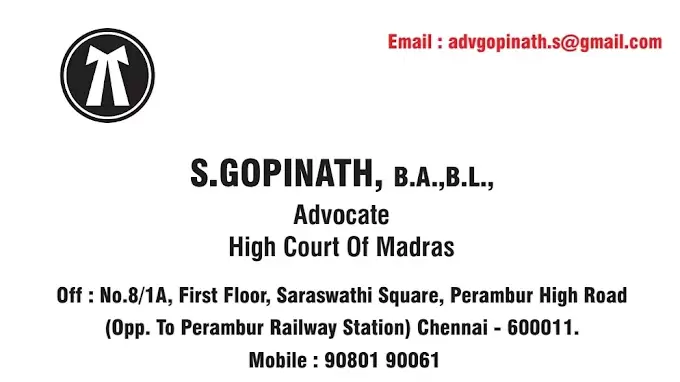 SGopinath Advocate