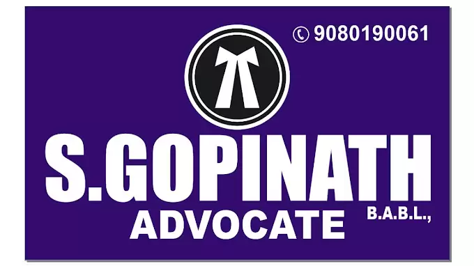 SGopinath Advocate