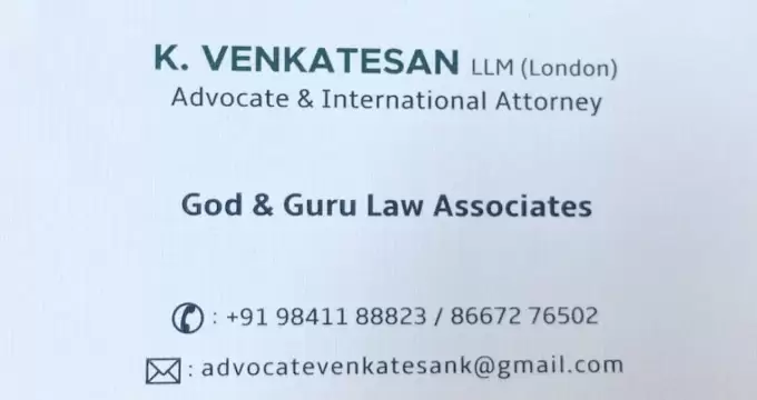 Adv Venkatesh Krish