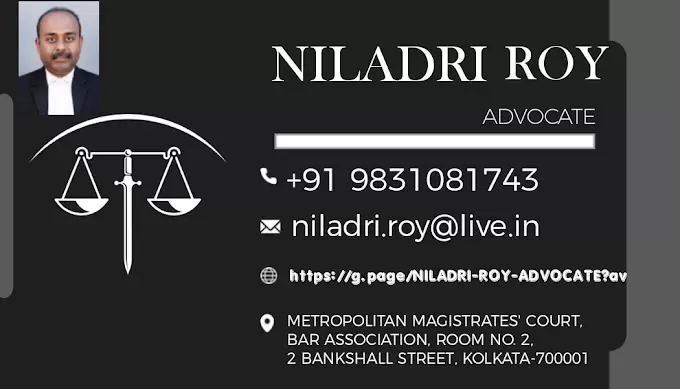 Advocate Niladri Roy