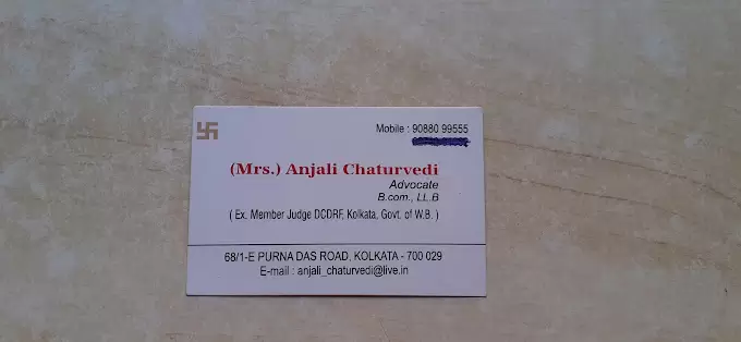 Advocate Anjali Chaturvedi