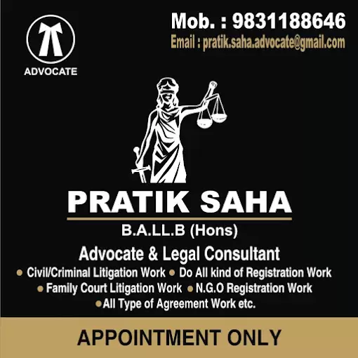 Advocate Pratik Saha