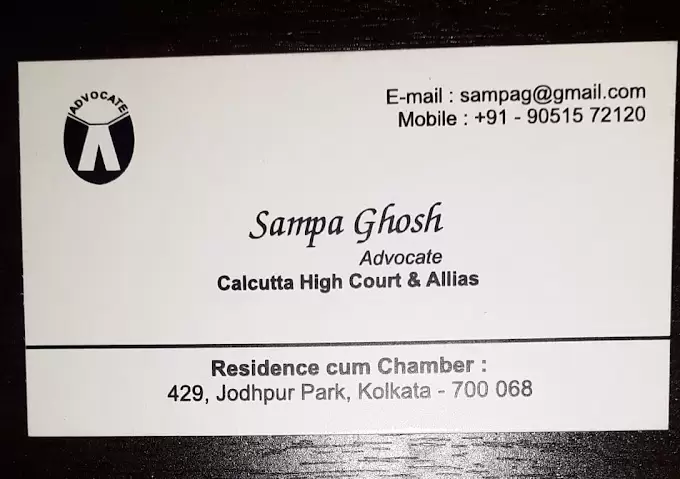 Advocate Sampa Ghosh