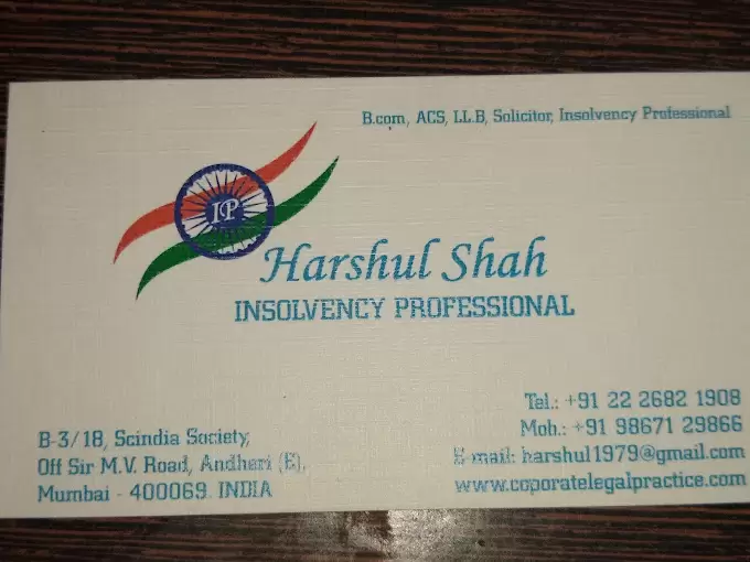 Harshul Shah Advocate & Solicitor