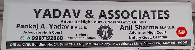 Yadav & Associates Advocates High Court & Notary