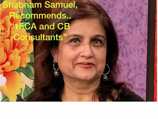 Smita Khanna 15CA and 15 CB Consultants