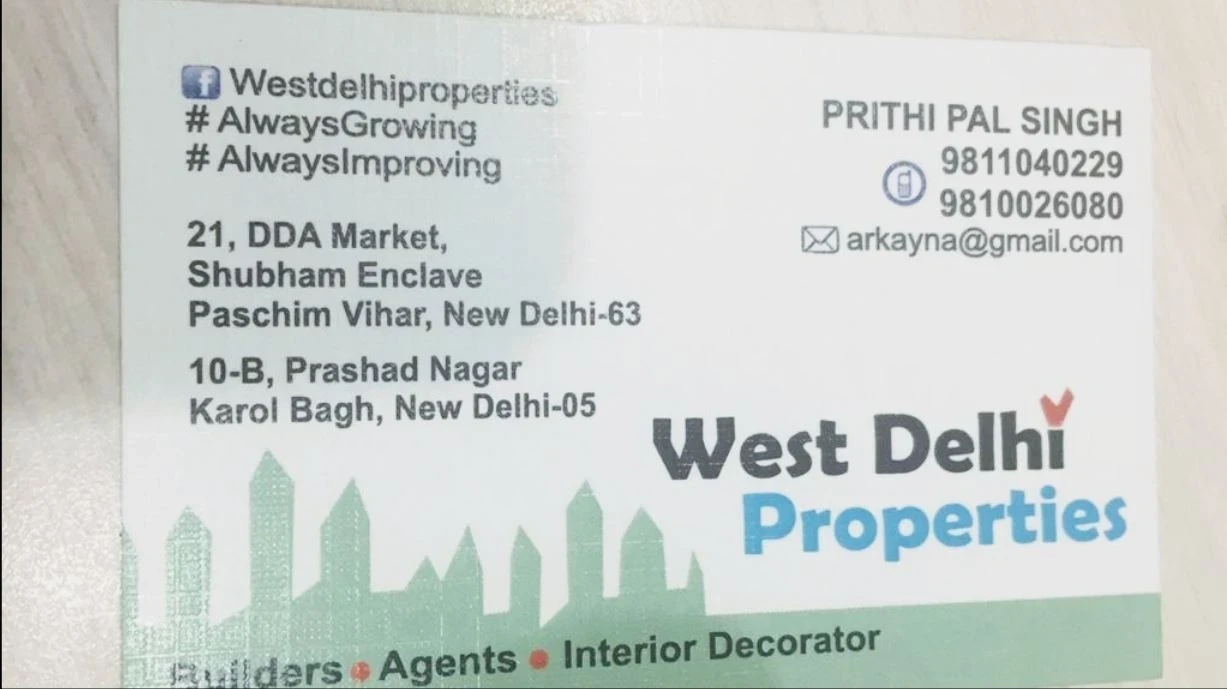 West Delhi Properties