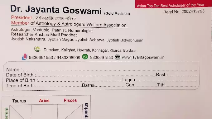 Dr Jayanta Goswami
