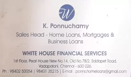 Mortgage Loan & Home Loan In Chennai