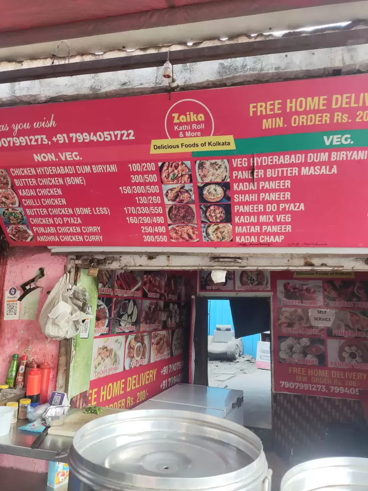 Zaika Kathi Rolls