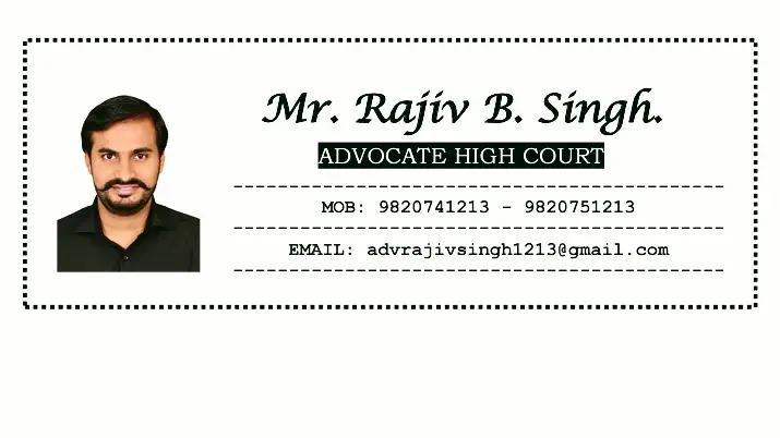 Advocate Rajiv B Singh