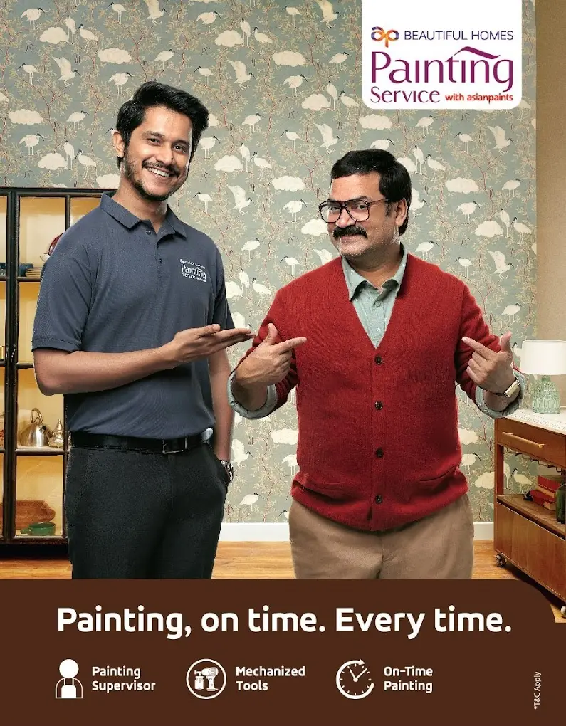 Asian Paints Beautiful Homes Painting Service