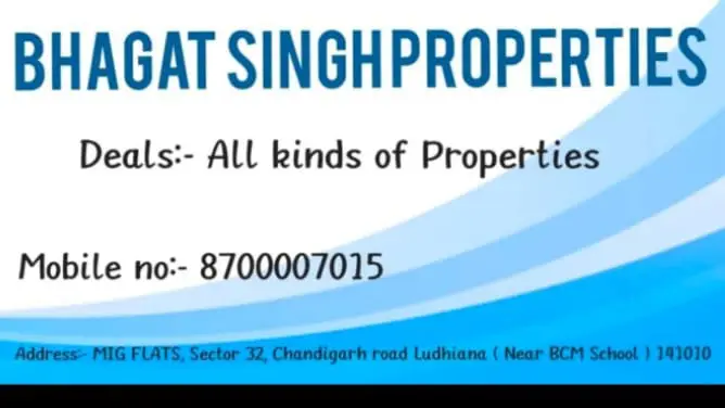 Real Estate Bhagat Singh Properties