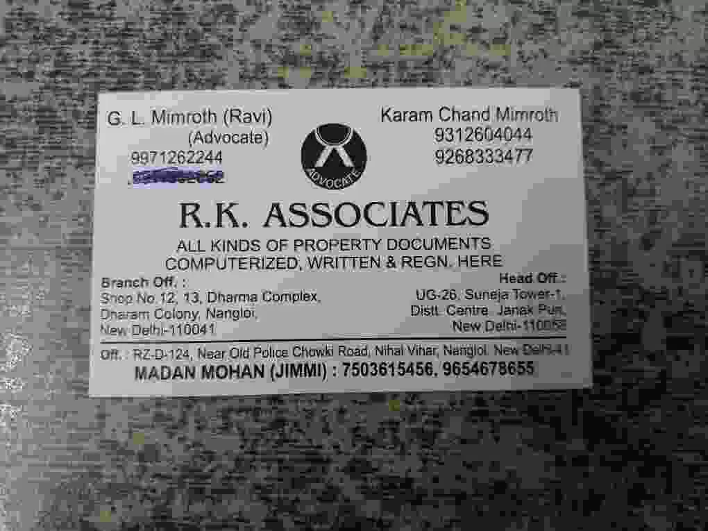 R K Associates