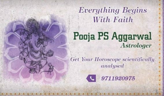 Astrologer Pooja Aggarwal