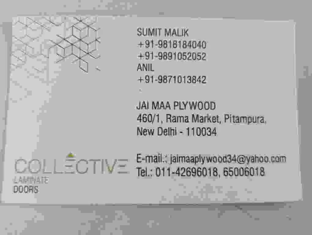 Jai Maa Plywood