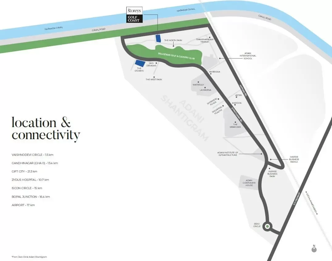 The Storeys Golf Coast by Adani Realty image