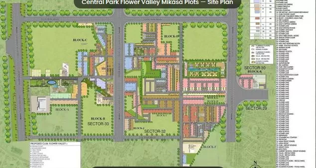 Central Park Flower Valley Mikasa Plots image