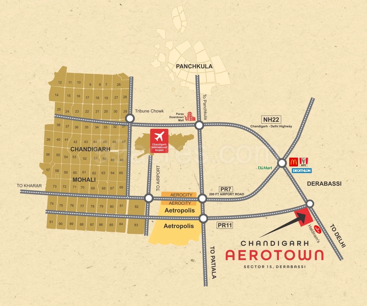 Chandigarh Aerotown image