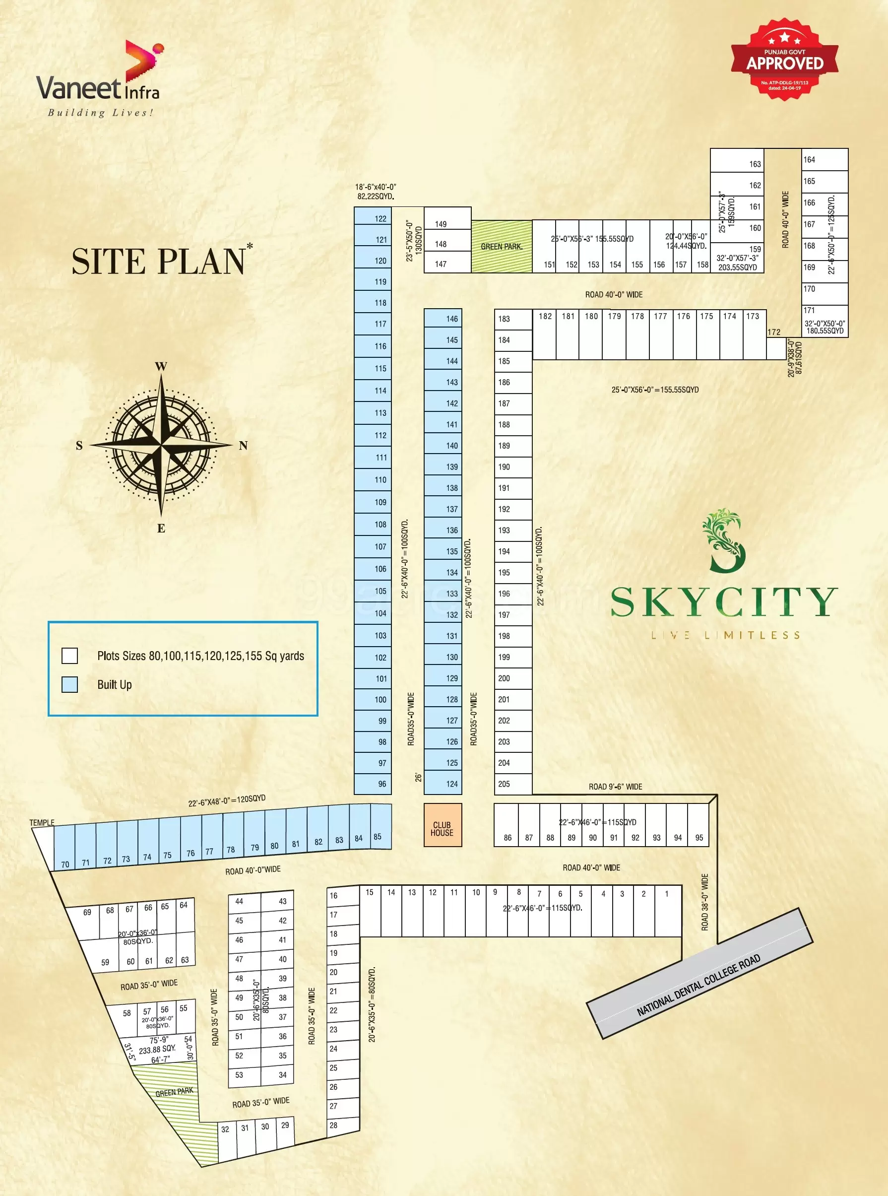 Vaneet Infra Sky City image