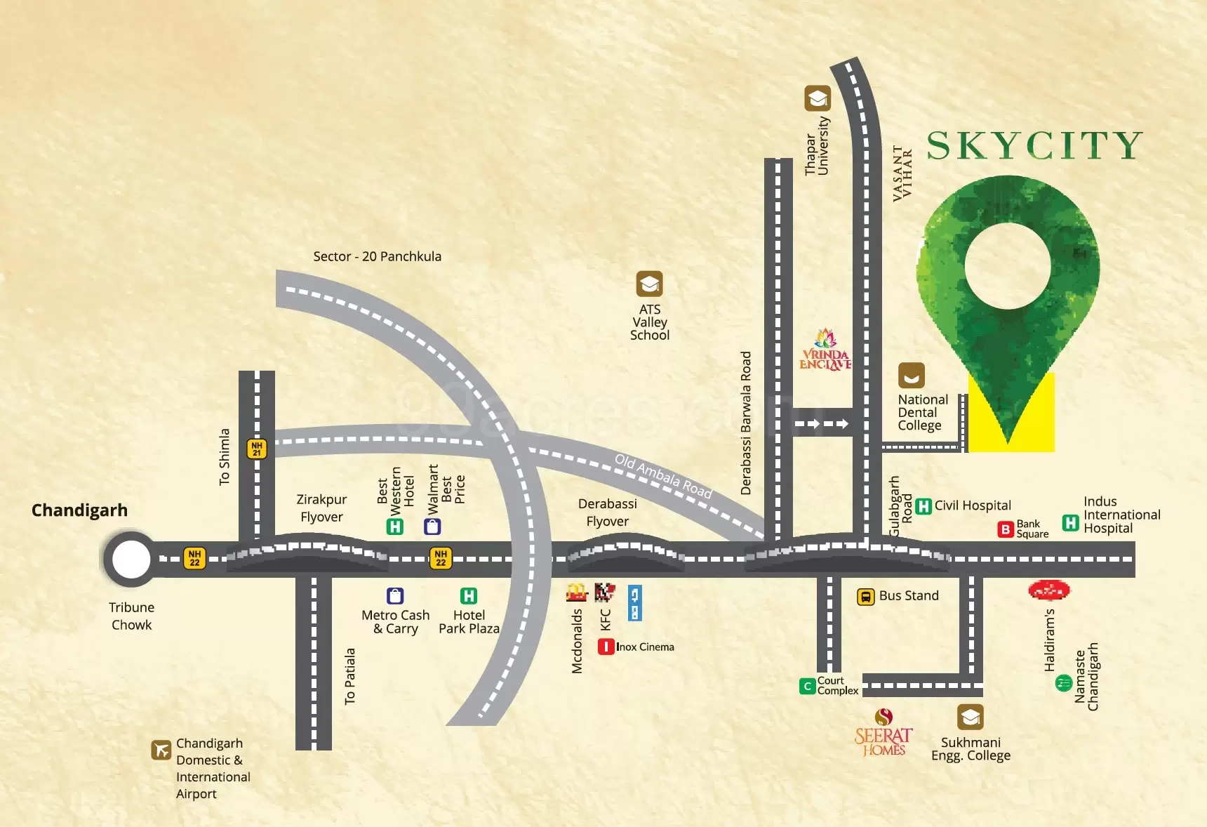 Vaneet Infra Sky City image